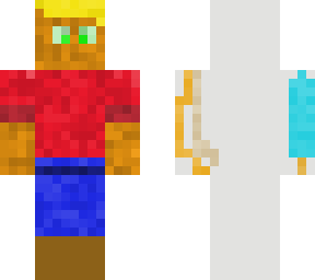 daimond sword and bow guy