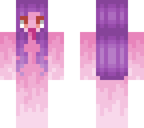 Slime Girl Pink Minecraft Skins