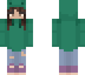 girl in frog hoodie :) v2