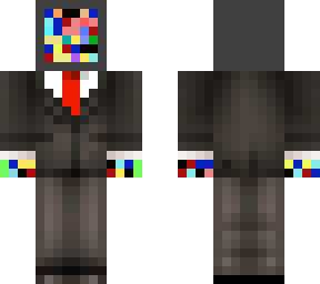 glitched tv man