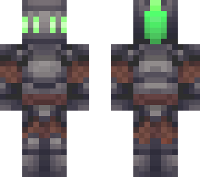 glowing eyes rusty knight