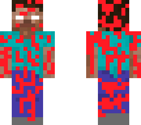 herobrine with blood