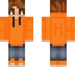 kid with orange hoodie :)