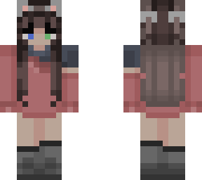 kitty red sweater girl
