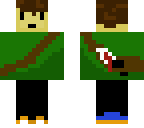 me but a minecraft skin