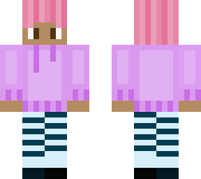 mio with pink hair