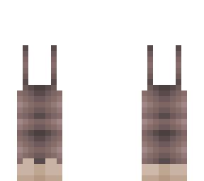 overall base - brown w/ cream shoes