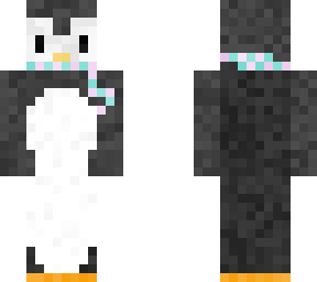 penguin with scarf