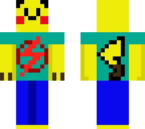 pikachu in a outfit