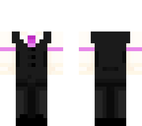 purple tux