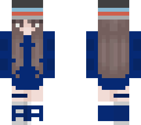 quackity girl brown hair