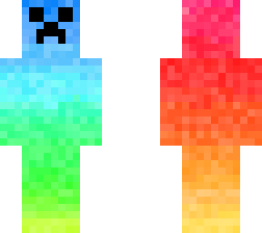 rainbow faded creeper