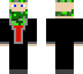 random skin with a creeper bandait