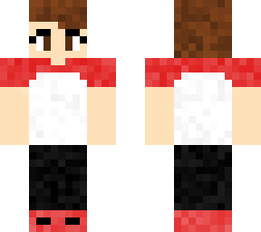 red and white girl