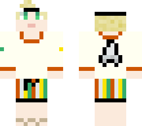 sarah skin w/ white hat