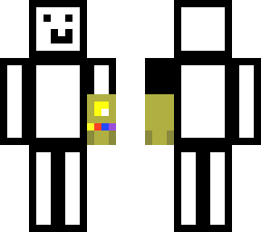 stickman with gaunlet