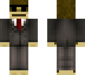 suited monkey with shades