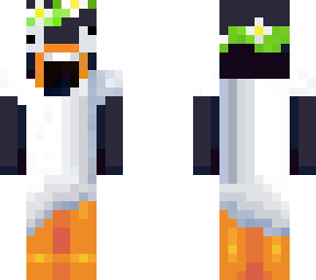 wedding midutz the penguin, flower girl