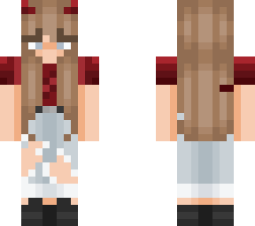 weird devil girl