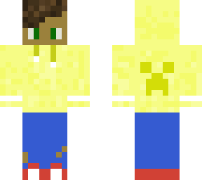 yellow hoodie boy
