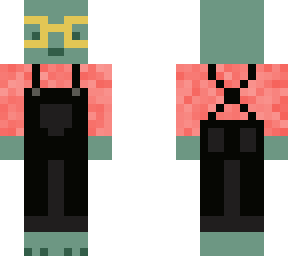 aryn the axolotl! human version  (edited with overlays)