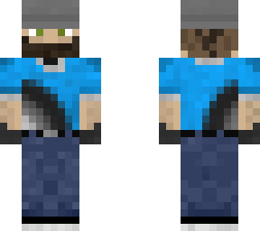 bearded man with hat