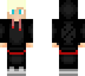 black and blonde