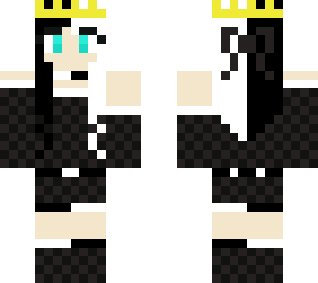 black and white angel (crown version)