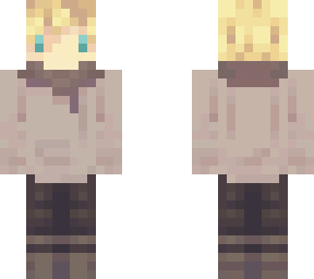 blonde guy with scarf