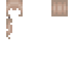 blonde hair with one ponytail forward hair base