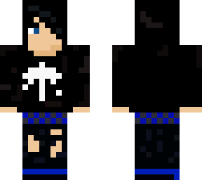 blooky black and blue