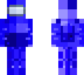 blue among us character