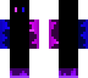 blue and purple fire