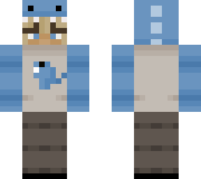 blue dino hoodie
