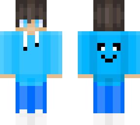 blue hoodie guy smile