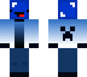 blue sekkpy with shirt