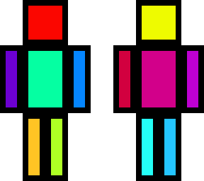 colourful blocks (with outlines)
