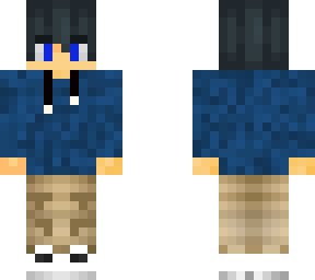 cool boy with blue hood updated
