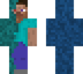 corrupt, robotic, and normal steve