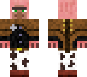 cowboy villager pig