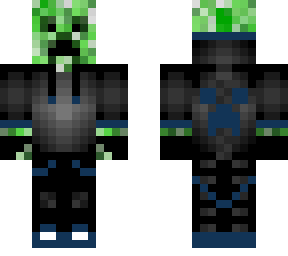 creeper blue gamer thnx nendo for the original skin