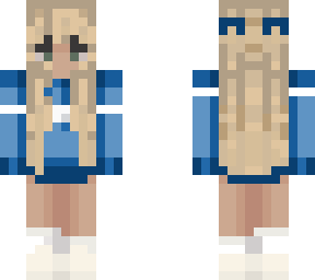 Cute blonde girl | Minecraft Skin