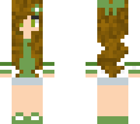 Cute Brunette Girl | Minecraft Skin