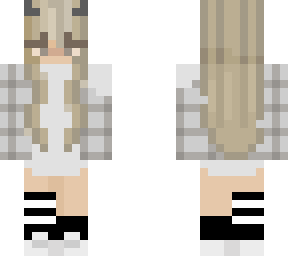 cute grey devil girl