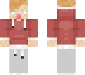 cute hoodie female or male skin!