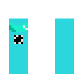 cyan among us imposter
