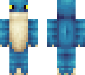 cyan frog