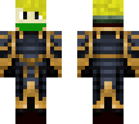 dark samurai blonde