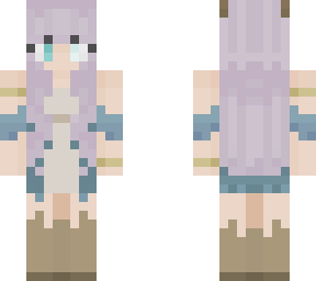 deer skin but blue :p