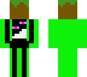 enderman holding grass